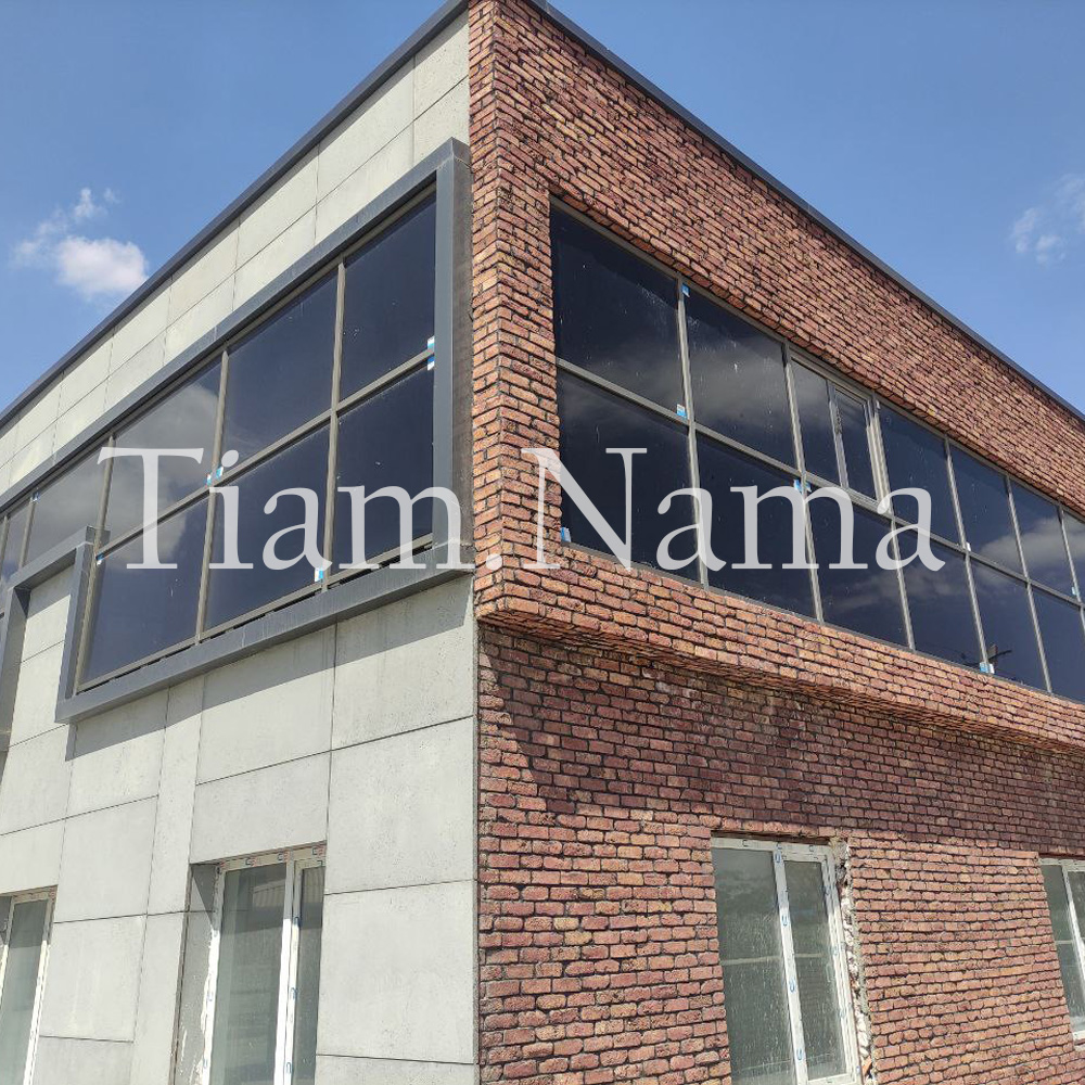 سیستم کرتین وال ترمال بریک فیس کپ