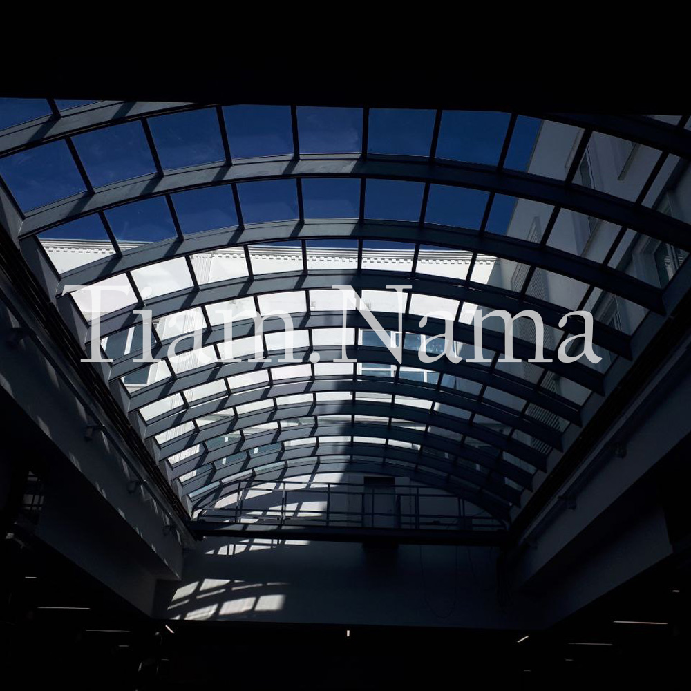 نمای کرتین وال فریم لس ( Frameless )