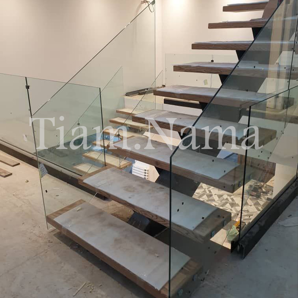 قیمت نرده شیشه ای تراس