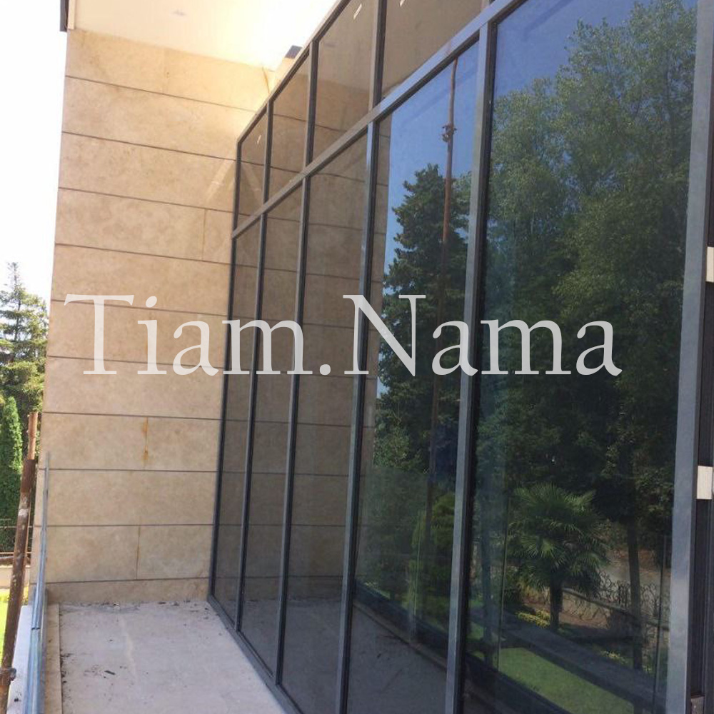 نوع نماهای کرتین وال: از فیس کپ تا یو چنل