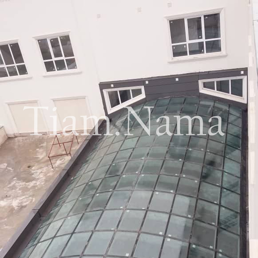 نمای کرتین وال ساختمان