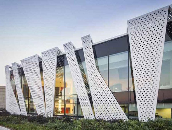 نمای کرتین وال ساختمان